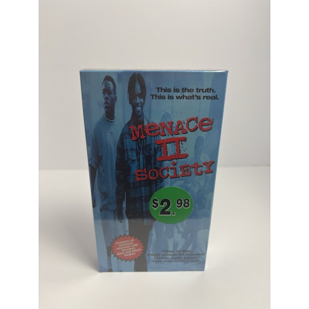 New Menace II to 2 Society VHS Tape Sealed 1993 Larenz Tate